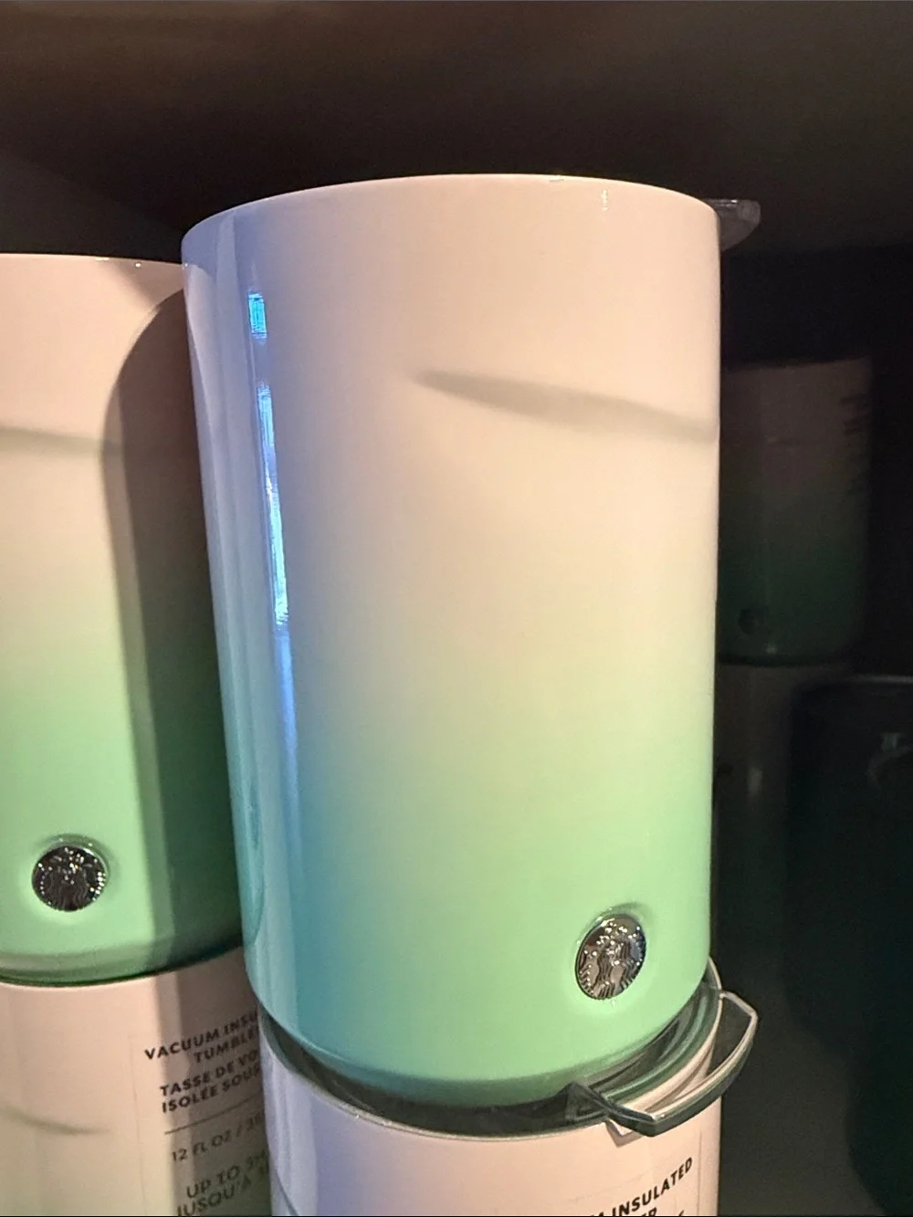 Starbucks Gradient Mint to White Insulated Tumbler